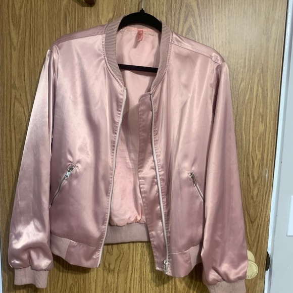 Blossom pink bomber jacket - Picture 1 of 4